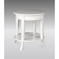 Versailles Circular Side Table - French White 